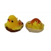 Shop4allsorts Set Of 2 Mini Easter Chicks In Nest Easter