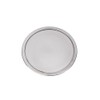 NKlaus Stainless Steel Plate 6.5 cm - Heat Resistant Base