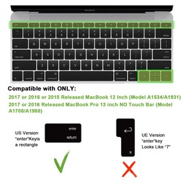 MMDW English Silicone Serato DJ Shortcuts Hotkey Keyboard Cover Skin for MacBook Pro 13" A1708 A1988(No Touch Bar 2018 2017 2016) for MacBook 12" A1534 (2015)&A1931(2018) USA Layout Protective Skin