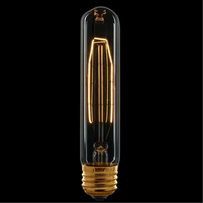 Xtricity T9 Vintage Incandescent Amber Filament Bulb, Radio Tube, Edison