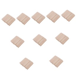 Healvian 1000 Pcs Orange Wood Stick Cutile Wood Cuticle Stick Wood Cuticle Pusher Bulk Orange Wood Sticks Cutters Orange Sticks for Cuticles Sequins Putter Wooden Nail