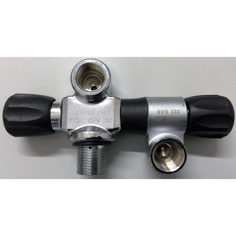 HTD Double valve left compressed air 230 bar can be