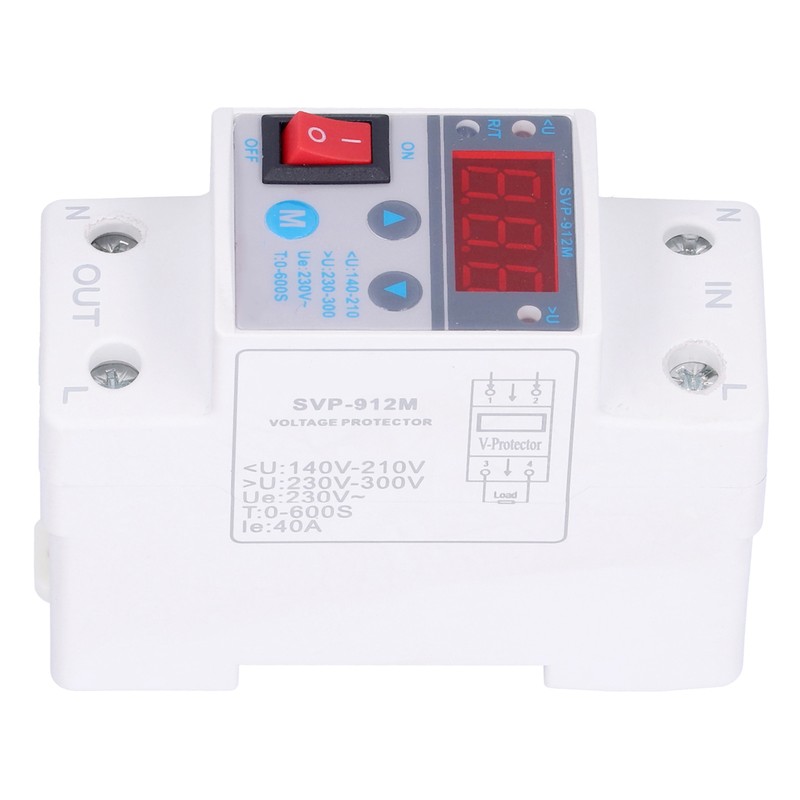 Voltage Protective Device Overvoltage Protector Industrial Supplies SVP‑912M 220V 40A
