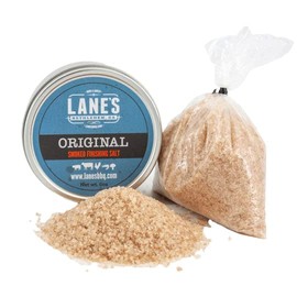 Lane's Original Smoked Salt | Premium All Natural Finishing Salt | Perfect Texture and Subtle Smokey Flavor | Smoked Salt Coarse Grain for Cooking and Grilling | No MSG | No Preservatives | 6oz