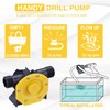 TOPWAY Self Priming Water Drill Pump Attachment with Suction and