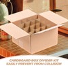 Veemoon Cardboard Dividers for Moving Boxes Large Glass Packing Moving