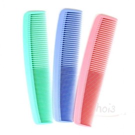 Hoy Pastel Hair Comb & Beauty Brush (Random Color) Cutting Comb 5ea
