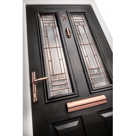 Ultion Sweet Door Handle 211mm (Long Fixings) - Matching Door Furniture Available (Rose Gold)