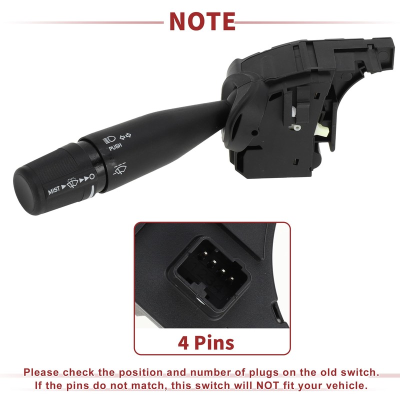 A ABSOPRO Steering Column Switch Indicator Lever Multifunctional Combination Switch