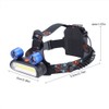 150000LM 2*LED COB Rechargeable 2*18650 Headlamp Head USB Light Torch