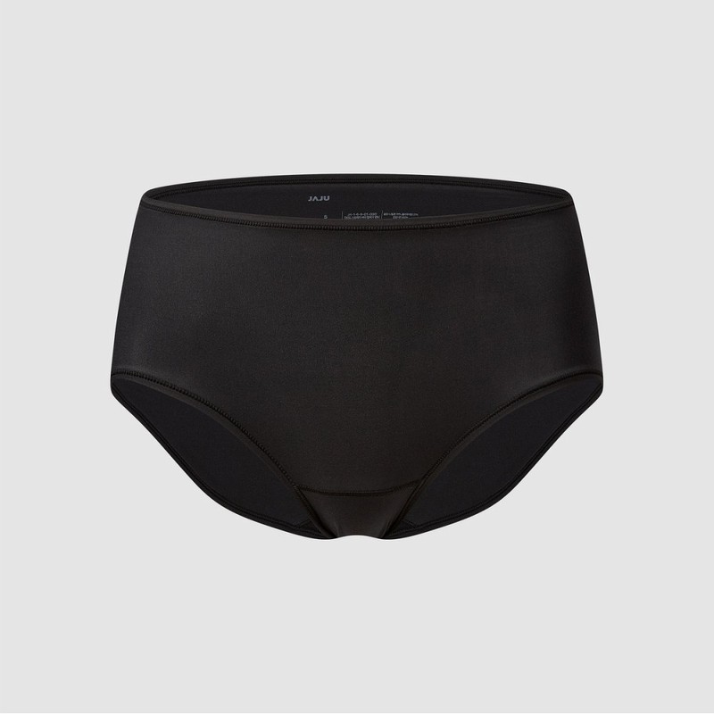 JAJU [JAJU] Women's 720° Stretch Butter Hiphugger Panty_Black