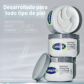 Cetaphil Skin Activator Crema corporal hidratante y reafirmante, ácido mandélico (AHA) y crema de centella asiática (CICA), hidrata y reafirma el enve