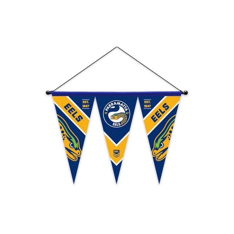 Parramatta Eels NRL Rugby League Set of 3 Felt Wall