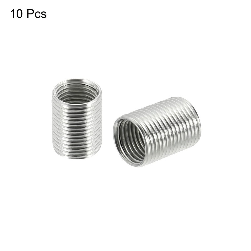 sourcing map Thread Reducing Nuts Insert M12 x 1 mm