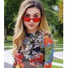 FEISEDY Gafas De Sol De Ojo De Gato Cateye Pequeño