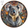 Mysterious Animals Wooden Jigsaw Puzzle – Precision-Cut Animal Puzzle for