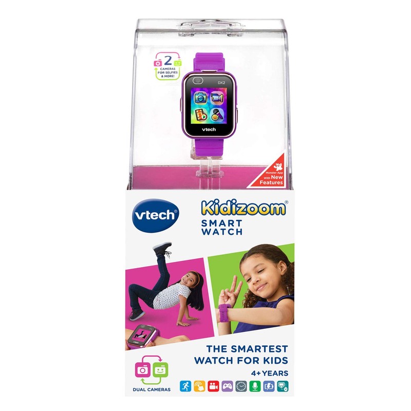 VTech KidiZoom Smartwatch DX2, Purple