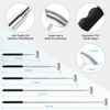 Yeipis 4Pcs Different Back Scratcher Extendable Back Massager Tool with