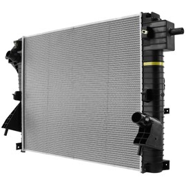 ANGLEWIDE Radiator Compatible With Ford Super Duty Part Numbers Cu13231 Bc3z8005a Bc3z8005h 8013145 13145 13232 A13231 13231 Radiator Auto Parts Automotive Replacement Fan Aluminum Radiador