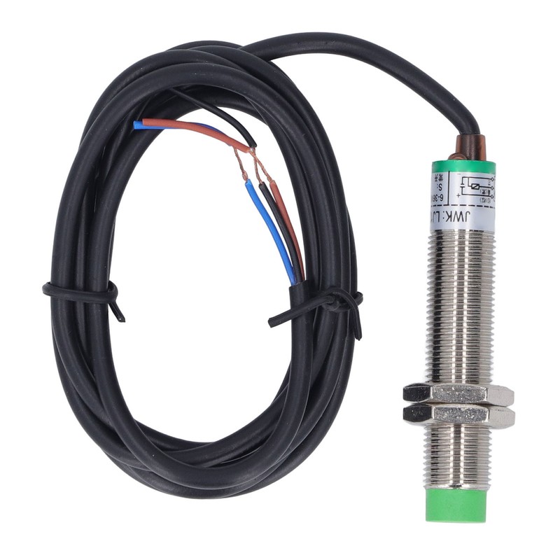 5PCS Inductive Proximity Switch M12 X 1 PNP IP65 Waterproof