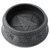 Veronese Design 5 1/2 Triple Moon Pentagram Round Container Resin