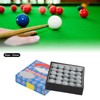 50Pcs Snooker Pool Cue Tips Grade A Leather Billiard Cue