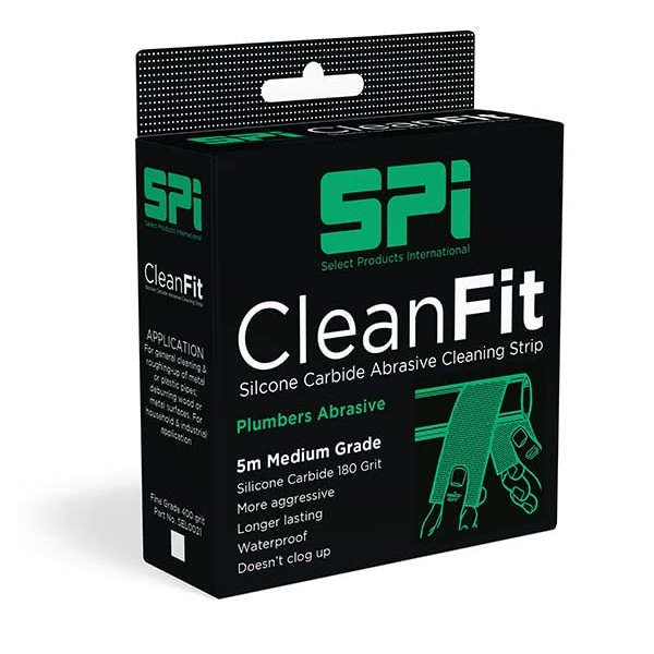 SPI CleanFit 180 Grit Webbed Abrasive - 5 Metre Roll