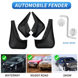 Actkill Ajuste personalizado para guardabarros Volvo XC60 2018-2023 Guardabarros delantero y trasero, juego de 4 piezas