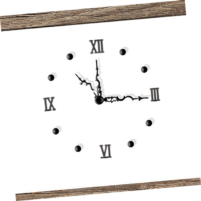 Operitacx 12 pcs Roman Clock Numerals Kit Durable Clock Numbers
