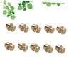Ciieeo 10Pcs Copper Studs Accessories for DIY Bag Making Screw