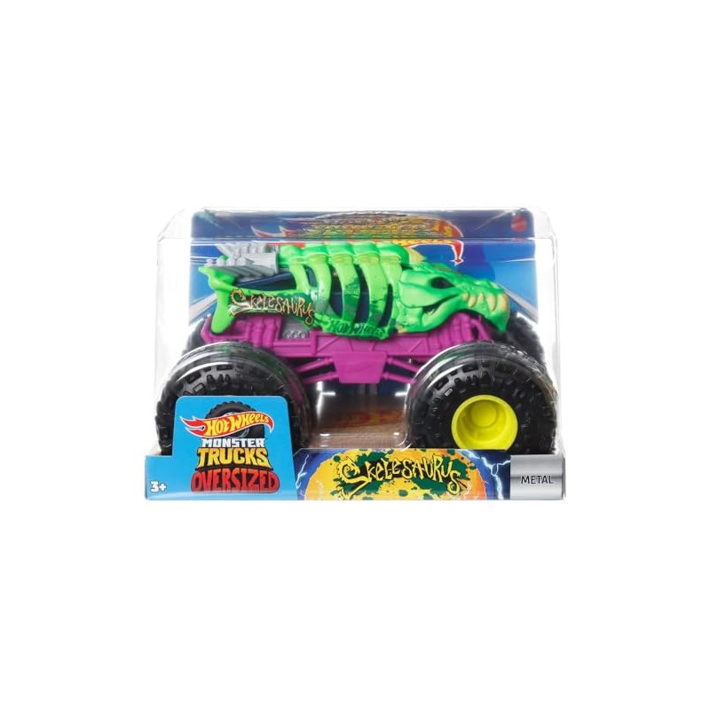 Hot Wheels Monster Trucks Oversized - Skelesaurus
