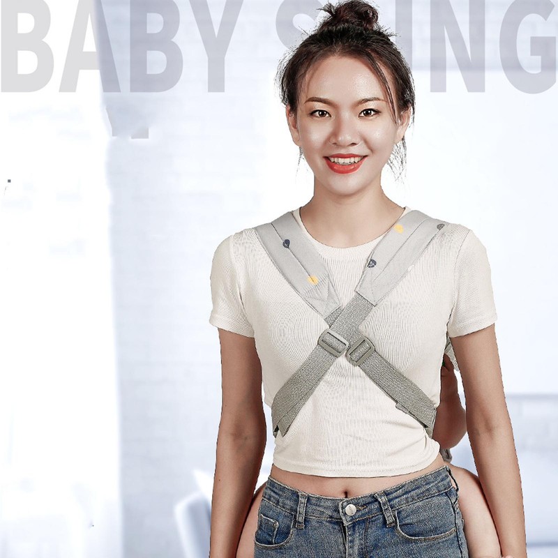 Kangaroo Baby Carrier Ergonomic Sling Traditional Wrap Portable Breathable Mesh
