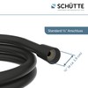 SCHÜTTE Shower Hose 1.5 m | Shower Hose with Twist