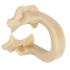 4pcs Resin Dental Dam Clamps Barrier Clip Dental Materials Tool