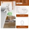 Sun Shade Replacement Parts, Cordless Crank Kit, Roller Blind mounting