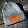 Deluxe Engraved 'Daddy's Mini' Beanie for Babies & Toddlers -