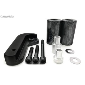 AfterMokit Replacement Frame Sliders with Acetal Pucks for Suzuki GSXR 600 750 2006 2007 2008 Carbon