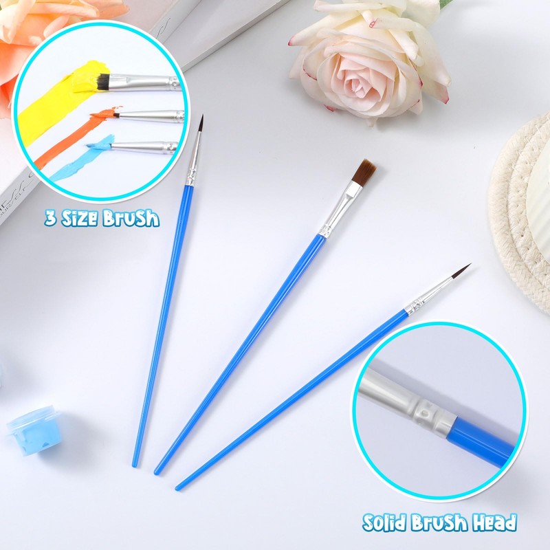 QACEYID DIY Easy Acrylic Paint by Number Kits on Canvas,
