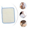 Baluue 5pcs Nylon Exfoliating Shower Cloths Softening Scrub Towels for