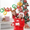 2 Pack Inflatable Reindeer Antler Ring Toss Game(2 Antlers 10