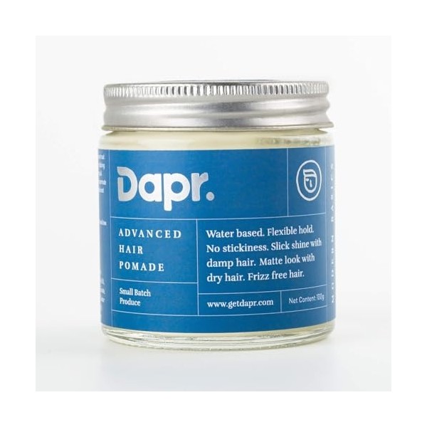 Dapr Advanced Hair Pomade (100 grams) | Wet or Matte