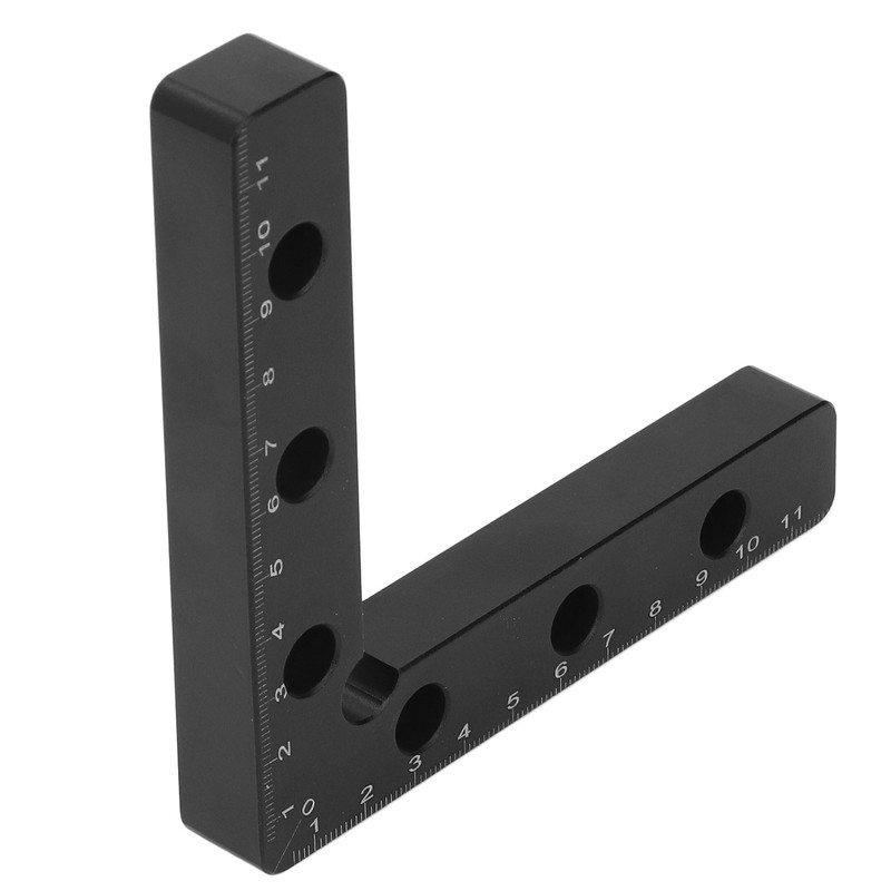 2Pcs Positioning Square 120mm 90 Degree Clamp Metric Scale Tool