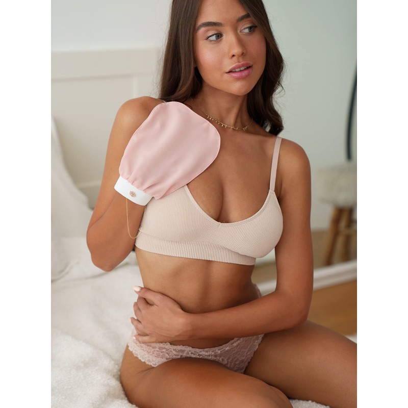 COCOSOLIS PREMIUM Deep Exfoliating Mitt Silk Exfoliating Glove - Suitable