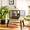 Bingopaw Large Metal Flight Bird Cage Playpen Cage with Hammock