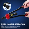 16-Inch Professional Rivet Nut Kit,Heavy Duty Rivnut/Nutsert Tool with Quick-Change