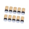 10pcs Billiards Cue Tips, Snooker Pool Cue Tips, Replacement Screw