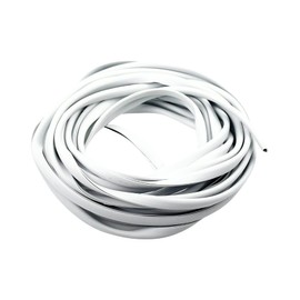 HTharros Door Edge Molding Spoiler Aero Parts Fender Gap Gasket Car Door Protection Edge Protector Scratch Prevention 5m White