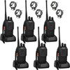 Long Range Walkie Talkies Rechargeable Two-Way Radios with Earpiece, Walkie