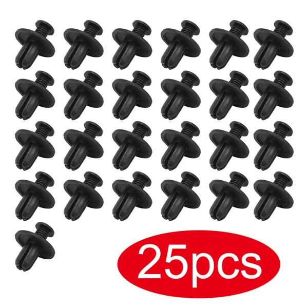 motor_glide2024 Set of 25 Bumper Fender Liner Screw Trim Retainer