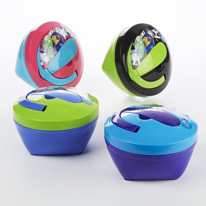 Fit & Fresh Kid's Spill-Proof Meal Container, 14 ounce capacity,